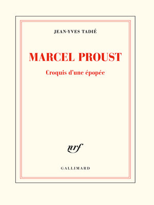 cover image of Marcel Proust. Croquis d'une épopée